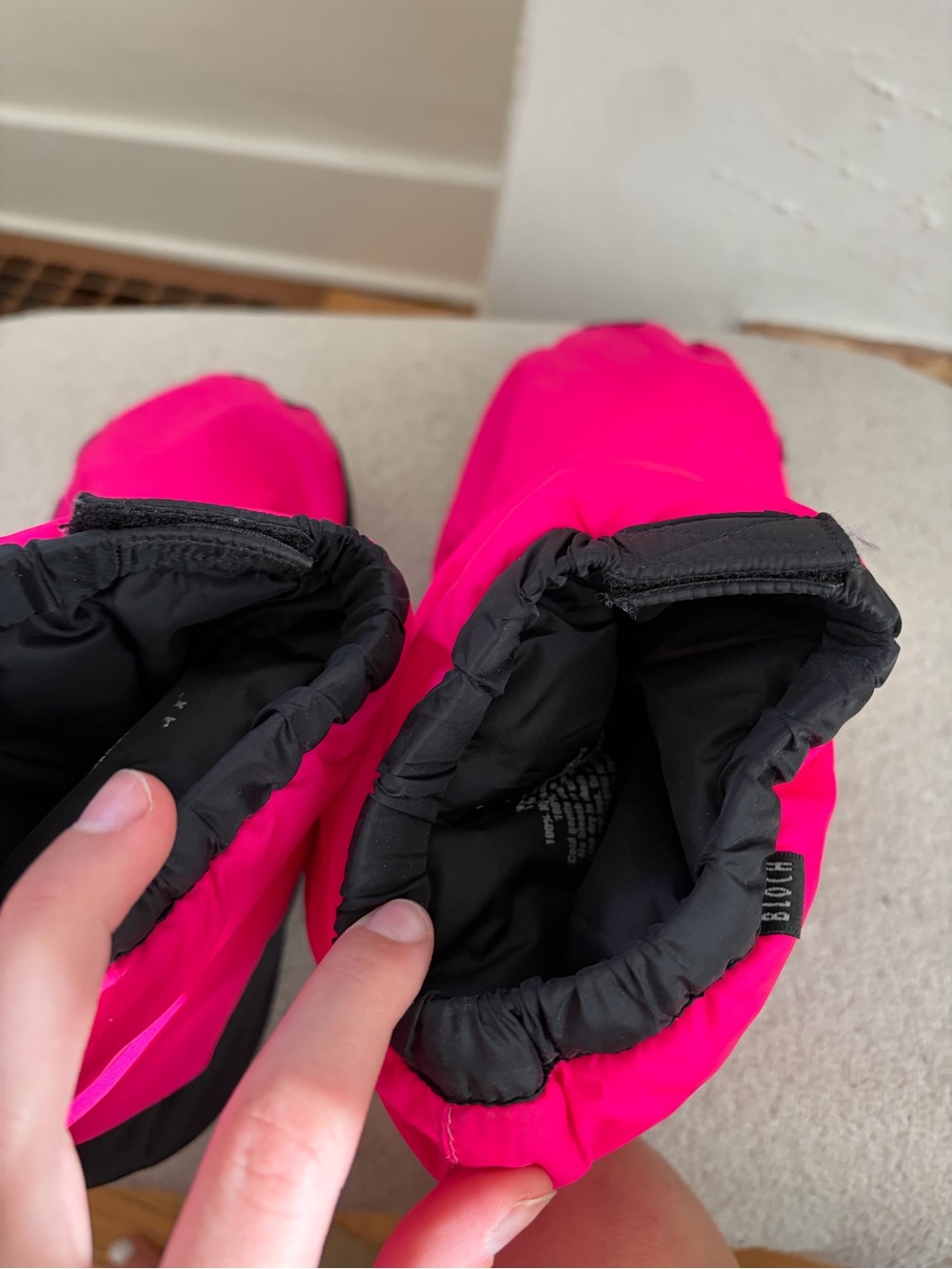 Black/pink Bloch ballet shoes protectors  #ballet #dance - Picture 4 of 5
